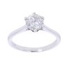 14ct White Gold 0.95ct Diamond Solitaire Ring