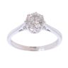9ct White Gold 1.00ct Brilliant Cut Diamond Solitaire Ring