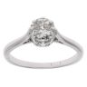 18ct White Gold 0.85ct Diamond Solitaire Ring