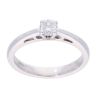 18ct White Gold 0.25ct Diamond Solitaire Ring