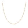 9ct Yellow Gold Figaro Chain 24"