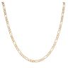 9ct Yellow Gold Figaro Chain 28"