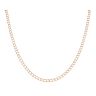 9ct Yellow Gold Square Link Curb Chain 22"