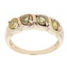 9ct Yellow Gold Yellow Gemstone Four Stone Ring
