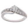 18ct White Gold 1.00ct Brilliant Cut Diamond Solitaire Ring