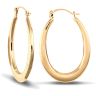 9ct Yellow Gold Creole Earrings