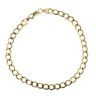 9ct Yellow Gold Curb Bracelet 8.5"
