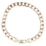 9ct Yellow Gold Curb Bracelet 9"