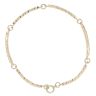 9ct Yellow Gold Fancy Bracelet 7.5"