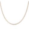9ct Yellow Gold Double Curb Chain 18"