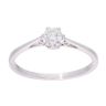 9ct White Gold 0.25ct Diamond Solitaire Ring