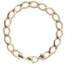 9ct Yellow Gold Curb Bracelet 8.5"