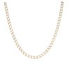 9ct Yellow Gold Curb Chain 20"