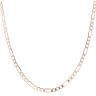 9ct Yellow Gold Figaro Chain 20"