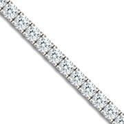 18ct White Gold 4.00ct Diamond Tennis Bracelet