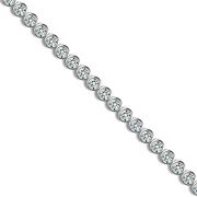 18ct White Gold 3.00ct Diamond Tennis Bracelet